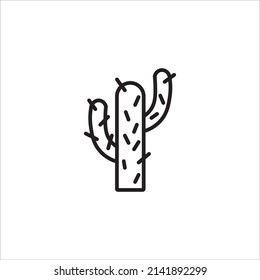 cactus icon vector illustration symbol