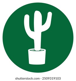 cactus icon vector illustration symbol design