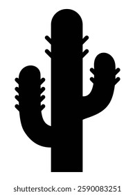 Cactus icon. Cactus icon, vector isolated on white background. Botanica plant natural elements symbol and filled vector sign. Houseplant, succulent logo concept of cactus sign.