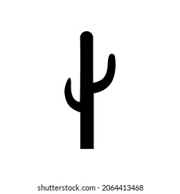 Cactus Icon Vector Isolated Template