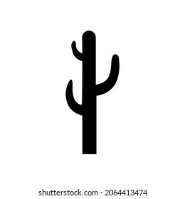 Cactus Icon Vector Isolated Template