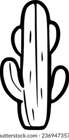 ilustración de diseño de símbolo de vector de icono de cactus