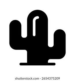 Cactus Icon Vector Symbol Design Illustration