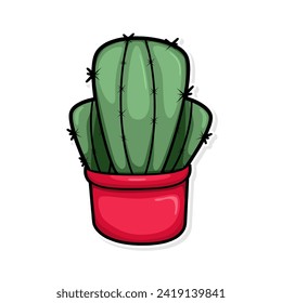 cactus illustration art. vector design