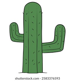 cactus illustration hand drawn isolated vector