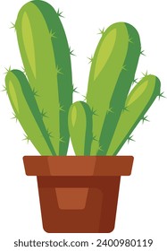 Cactus aislado sobre fondo blanco. Aloe y otros suculentos en una colorida olla de cerámica.