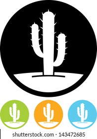 Cactus joshua tree icon 