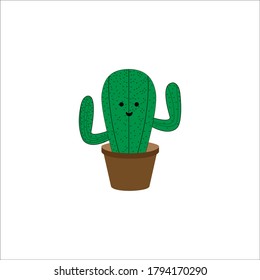 Cactus Logo design template vector illustration