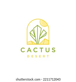 Design-Vorlage für das Cactus Logo 