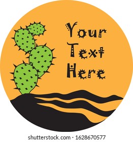 Cactus logo for personal symbols