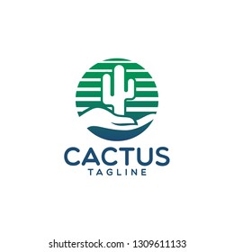 Cactus Logo Stock Images