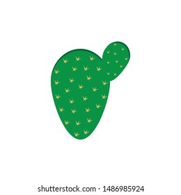 Cactus logo template vector icon design