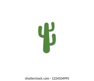 Cactus Logo template vector illustration