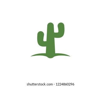 Cactus Logo template vector illustration