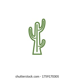 Cactus Logo template vector illustration