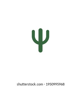 Cactus Logo template vector illustration