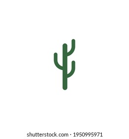 Cactus Logo-Vorlage, Vektorgrafik