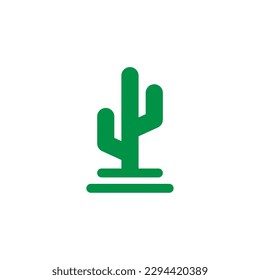 cactus logo template vector Illustration