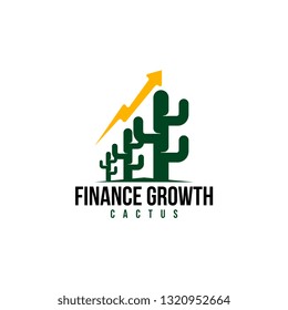 Cactus logo vector. Cactus logo template. Nature floral logo vector