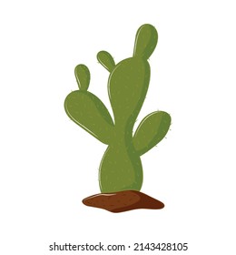 cactus nature icon white background