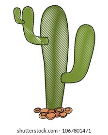 cactus nopal natural icon