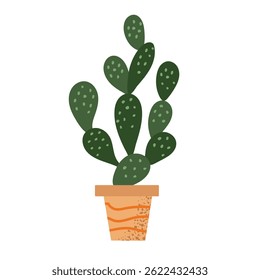 Cactus opuntia clipart avatar logotipo isolado ilustração clipart avatar logotipo isolado ilustração