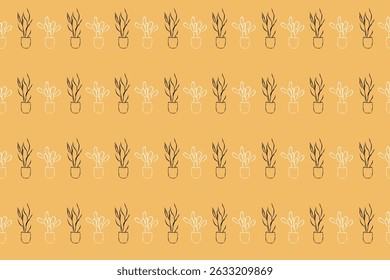 Verão de padrão de cacto, padrão de vetor sem costura, padrão de tecido de cacto, estilo natural, adequado para várias impressões, lenços, roupas, almofadas, embalagem, padrão de garrafa de água.