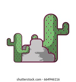 cactus plan with trees and ecological element