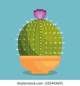 cactus plant botany icon