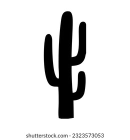 Cactus plant icon. Vector image