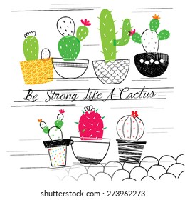 cactus plant illustration