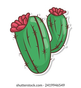 cactus plant illustration vector art