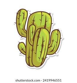 cactus plant illustration vector art