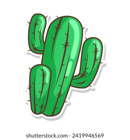 cactus plant illustration vector art