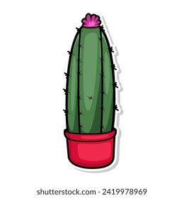 cactus plant illustration vector art