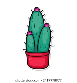 cactus plant illustration vector art