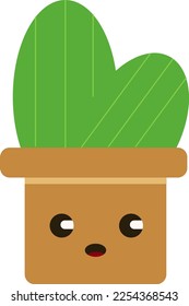Cactus is a plant that usually grows in hot desert areas. With leaves that have been modified into thorns, the cactus can live in dry areas