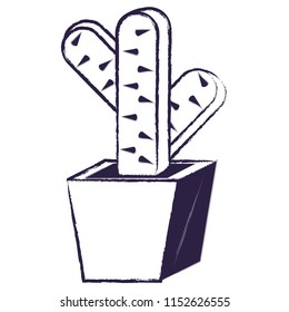 cactus pot icon