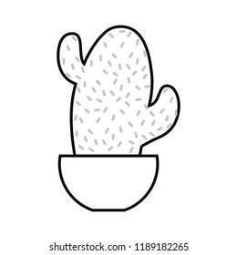 cactus pot icon