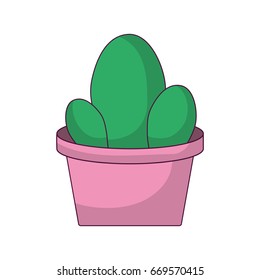 cactus in a pot icon
