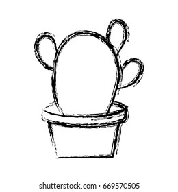 cactus in a pot icon