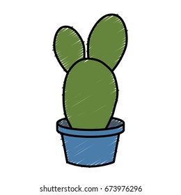 cactus in a pot icon
