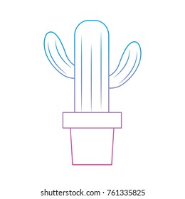 cactus in pot icon image 