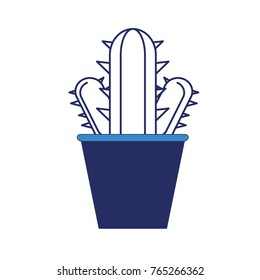 cactus in a pot icon image