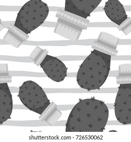 cactus seamless pattern, cactus vector pattern