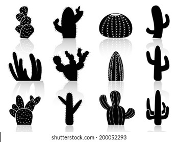 cactus Silhouettes