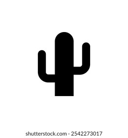 cactus simple icon vector design