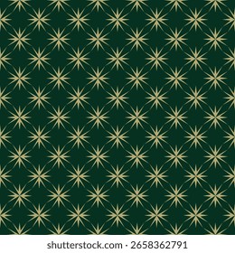 Cactus Spike sin patrón. Fondo de Vector geométrico	