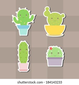 Cactus Stickers
