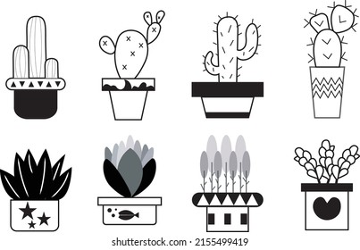 Cactus (succulent) is at your service.
It is easy to use and design your own clip art, sticker, pattern, t-shirt,  poster, card, home deco and more. 